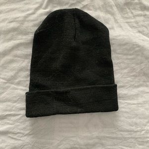 black beanie